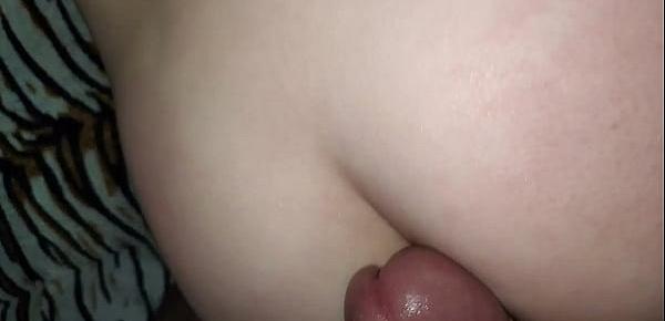  POV anal fuck. Tight ass hardcore fucked by big cock, julandjon